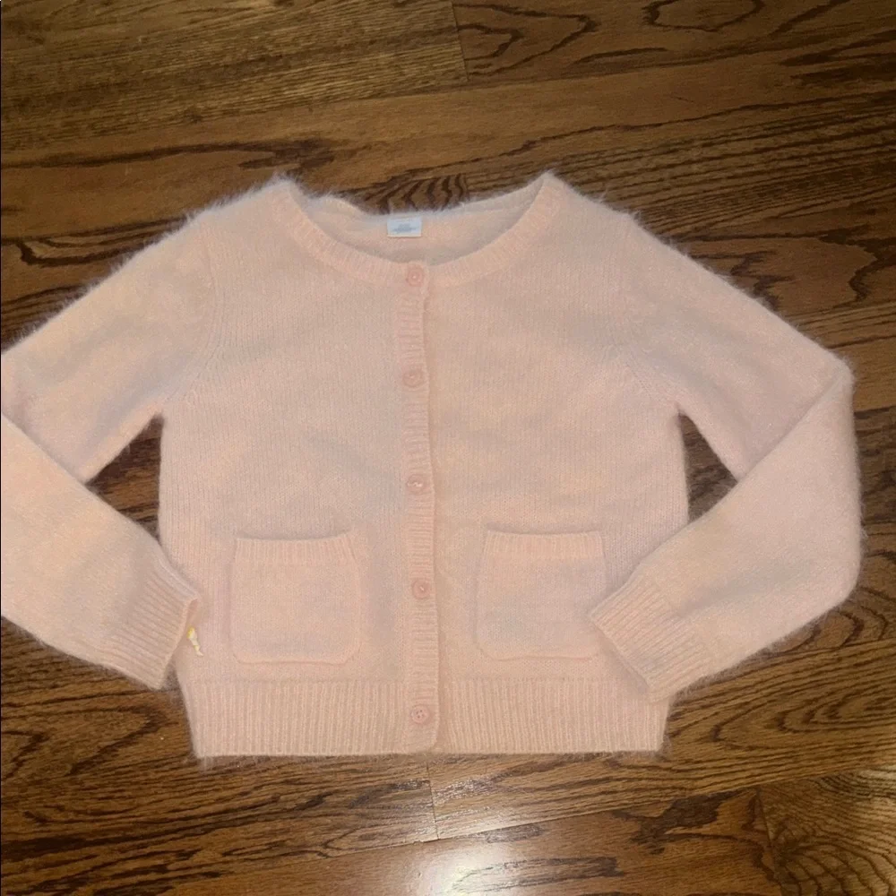 Gymboree girls pink cardigan sweater size medium (7-8) NWOT